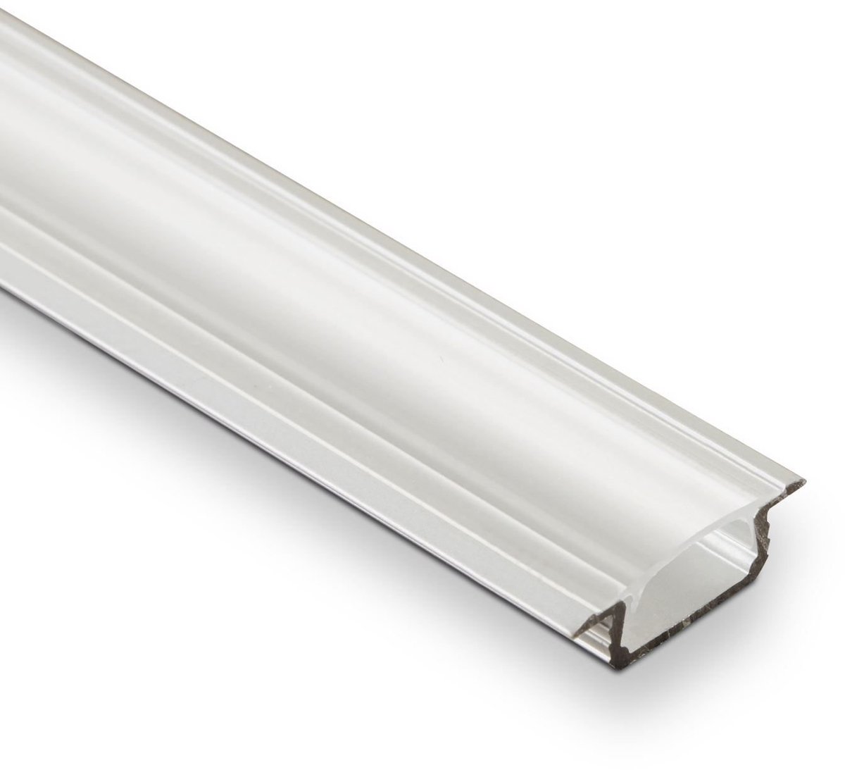 3 x SO-TECH® LED- Profiel-44 Inbouwprofiel 2000 x 22 mm met klare diffusiediffusieafdekking