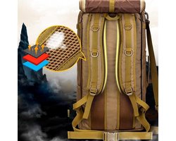 Wandelrugzak Kampeerrugzak - Grote Backpack Reistas - Outdoor Reizen - Waterdicht Oxford Materiaal - 65 liter - Niet gespecificeerd