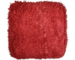 Kelim poef multicolor - Bohemian vloerkussen - handgeweven uit natuurlijke materialen - ongevuld - k1674