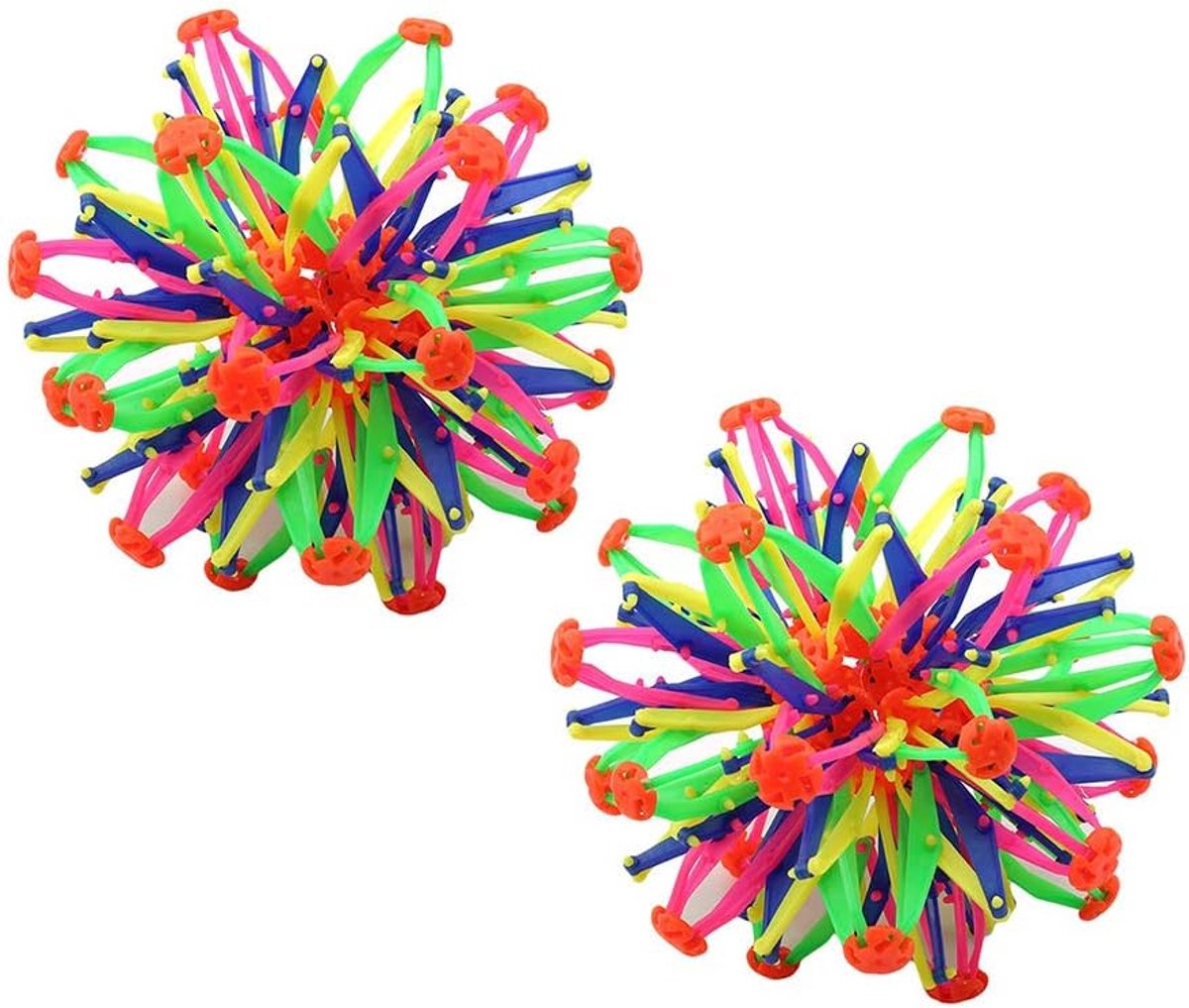 2 stuks magische bal, puzzelbal, uitbreidbare adembal, magische uitbreidingsbal, geschikt voor volwassenen, sensorische stressballen voor kinderen