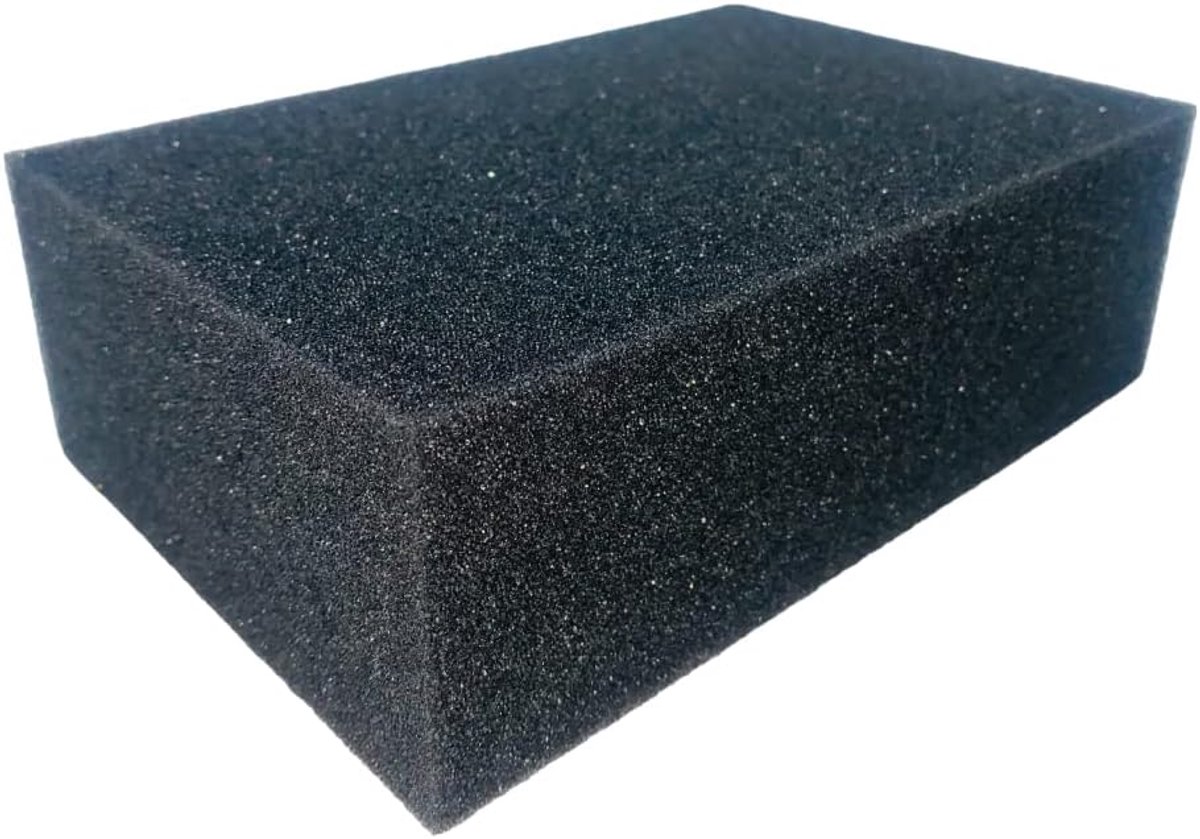 Grijze cementspons