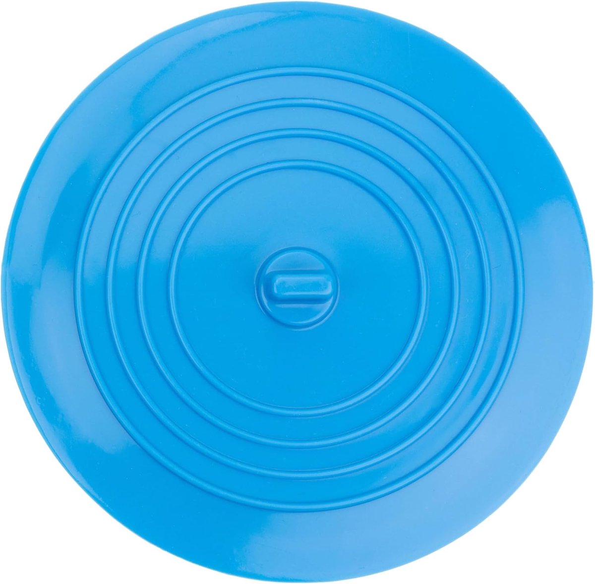 Badkuip, Douche & Keukengootsteen, Afneembare Afvoerplug Afdekking, Voorkomt het weglopen van water, 15 cm Diameter, voor Afvoergat tot 120 mm, Blauw, drain plug cover