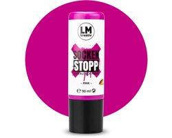 LM-Kreativ Sock Stop Liquid - antislip textielverf - 90 ml - roze