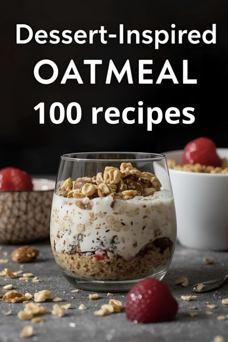 Oatmeal: 100 Healthy Dessert-Style Oat Recipes with Chocolate, Fruit & Nut Flavors for Weight-Friendly Pleasure