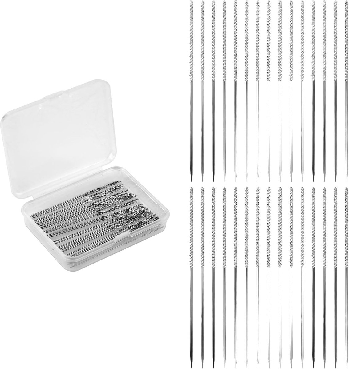 30 Stuks Snag Repair Naald, 6,2cm Snag Nab It Tool Craft Naaien Trui Naald Gebreide Picker Snag Reparatie Tool voor Geweven Gebreide Kleding Fixer