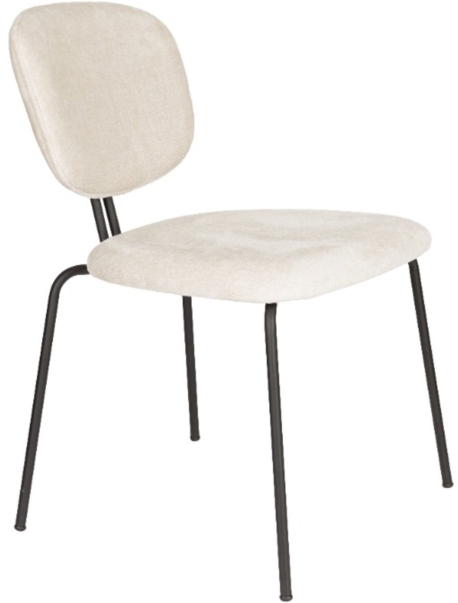 ANLI STYLE Chair Bouton Off-White - set van 2