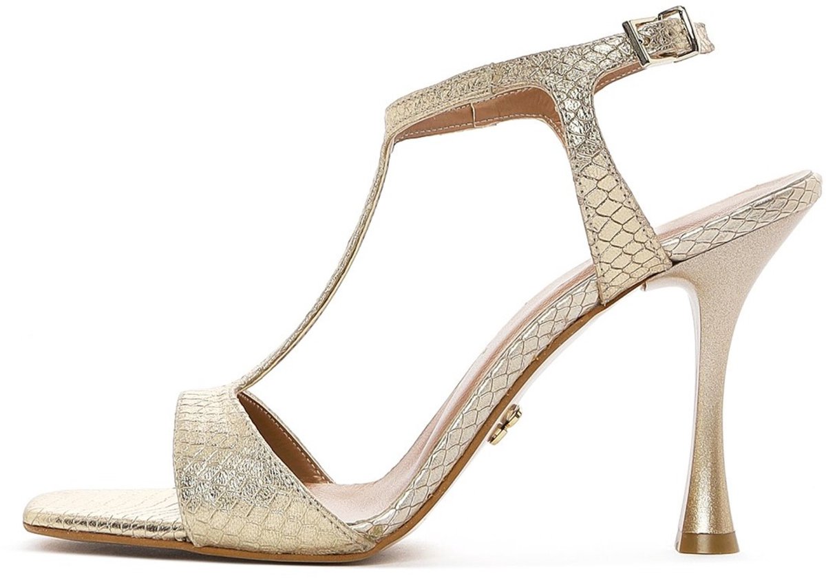 DERIMOD Leather High Heeled Sandals Leather High Heeled Sandals