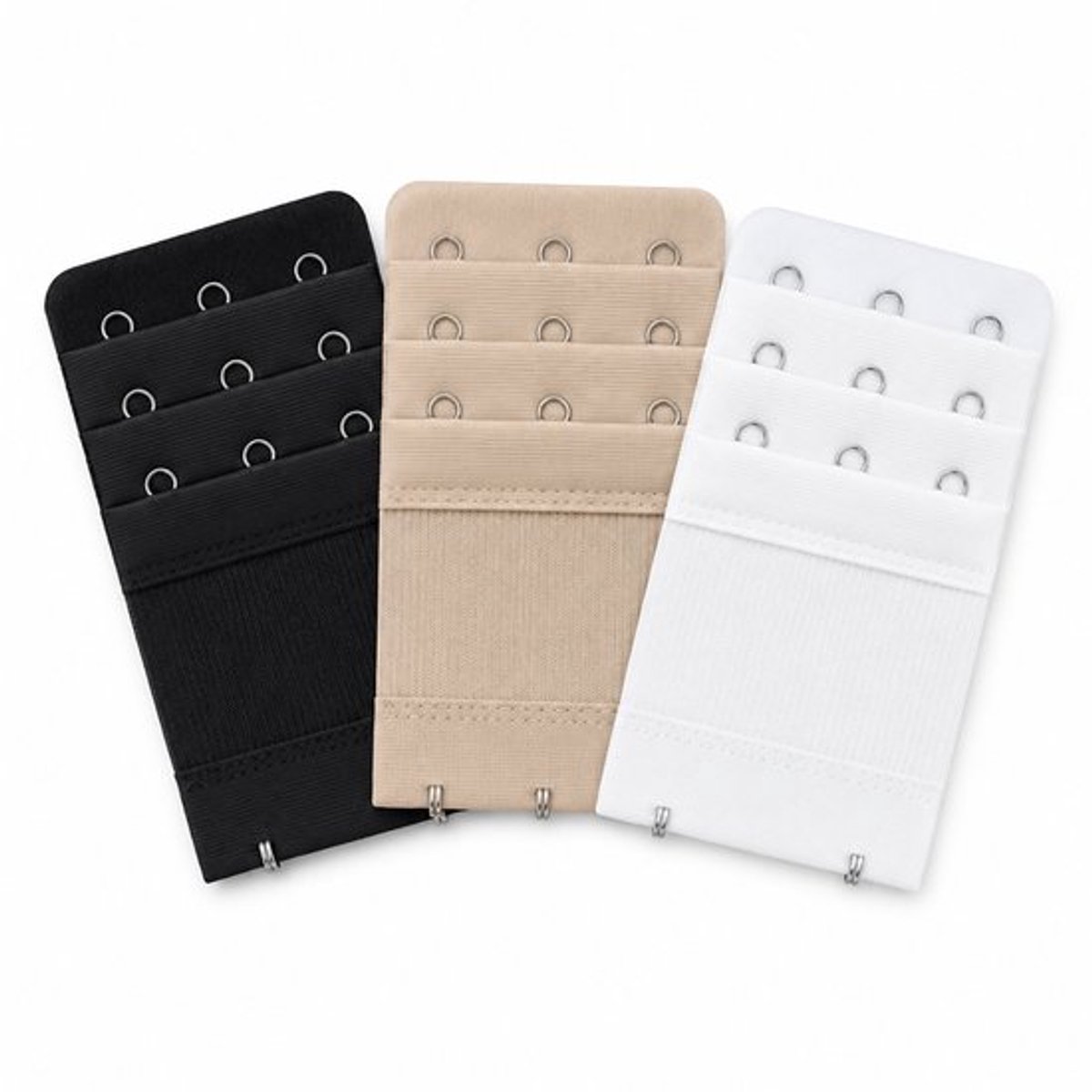 Consumerce® BH Verlengstuk 3 Haaks - One Size - 3 Stuks - Verlenger