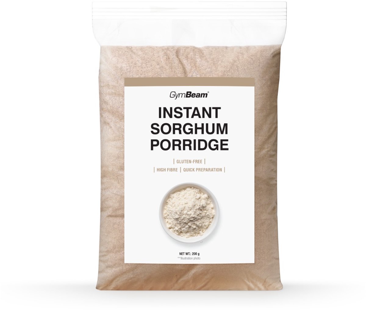 GymBeam Instant Sorghum pap 200 g