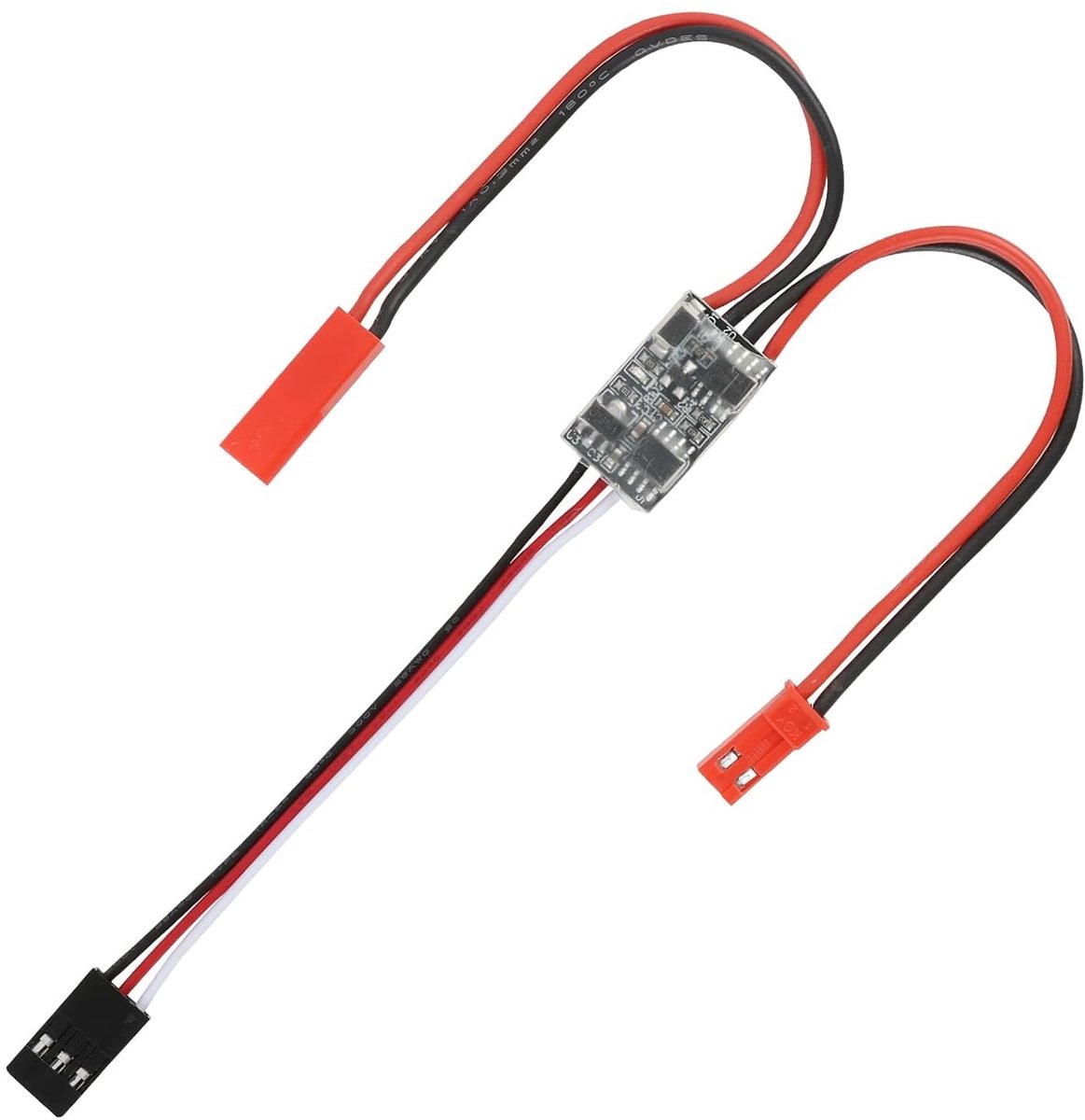 High Voltage Schakelaar 20 A, 3-30 V, Draadloos Bediening, PWM Controle, Geschikt voor Drones, Vliegtuigen en Pompen, Compact Ontwerp met LED Display en Betrouwbare Prestaties