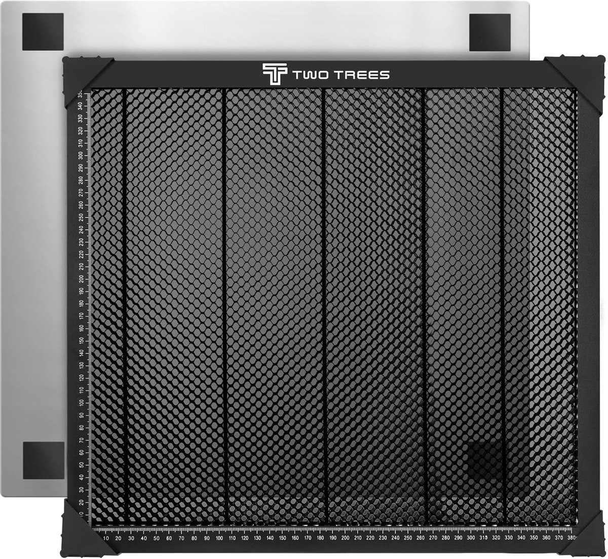 SnelShoppen - Honeycomb Tafel voor Lasergraveermachine 430x400x22mm Aluminium Werktafel met Honingraatstructuur voor CO2 en Diode Lasergraveren