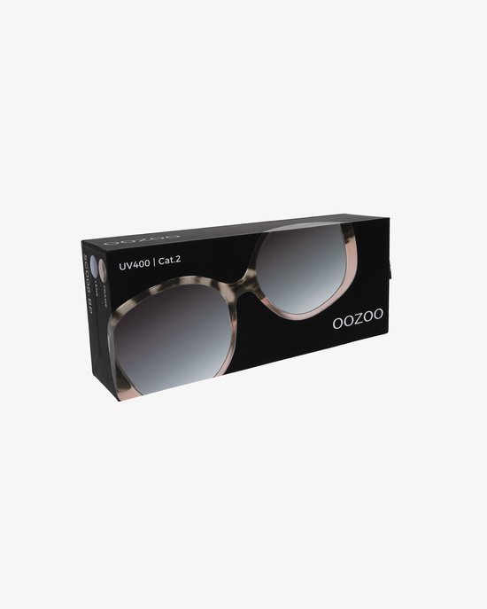 OOZOO Sunglasses - zwart/roze zonnebril - SG008-BP van Oozoo Sunglasses — afbeelding 4