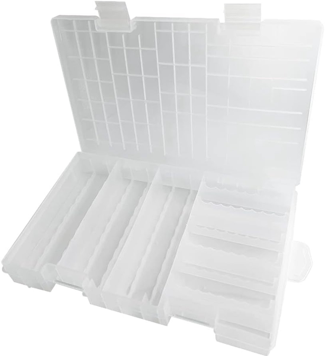 1 Stuk Batterij Opbergdoos, Clear Batterij Container, Waterdichte