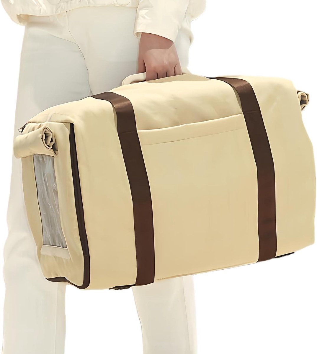 Hoes voor hondenkooi - Kennelhoes Transporthoes - Huisdier Transport - Ademend Mesh Venster - 37L x 30B x 10H cm