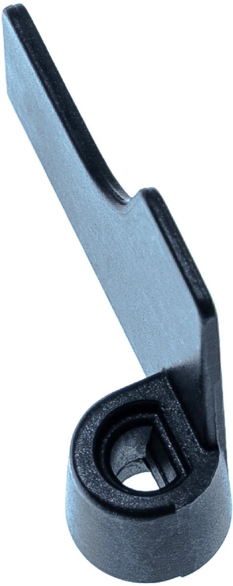 vhbw Deeghaak compatibel met Panasonic SDZB2512KXE, SD-ZD2010KXH, SD-ZP2000WXE broodbakmachines - Menghaak, 6,7 x 5 cm, aluminiumlegering zwart van vhbw — afbeelding 3