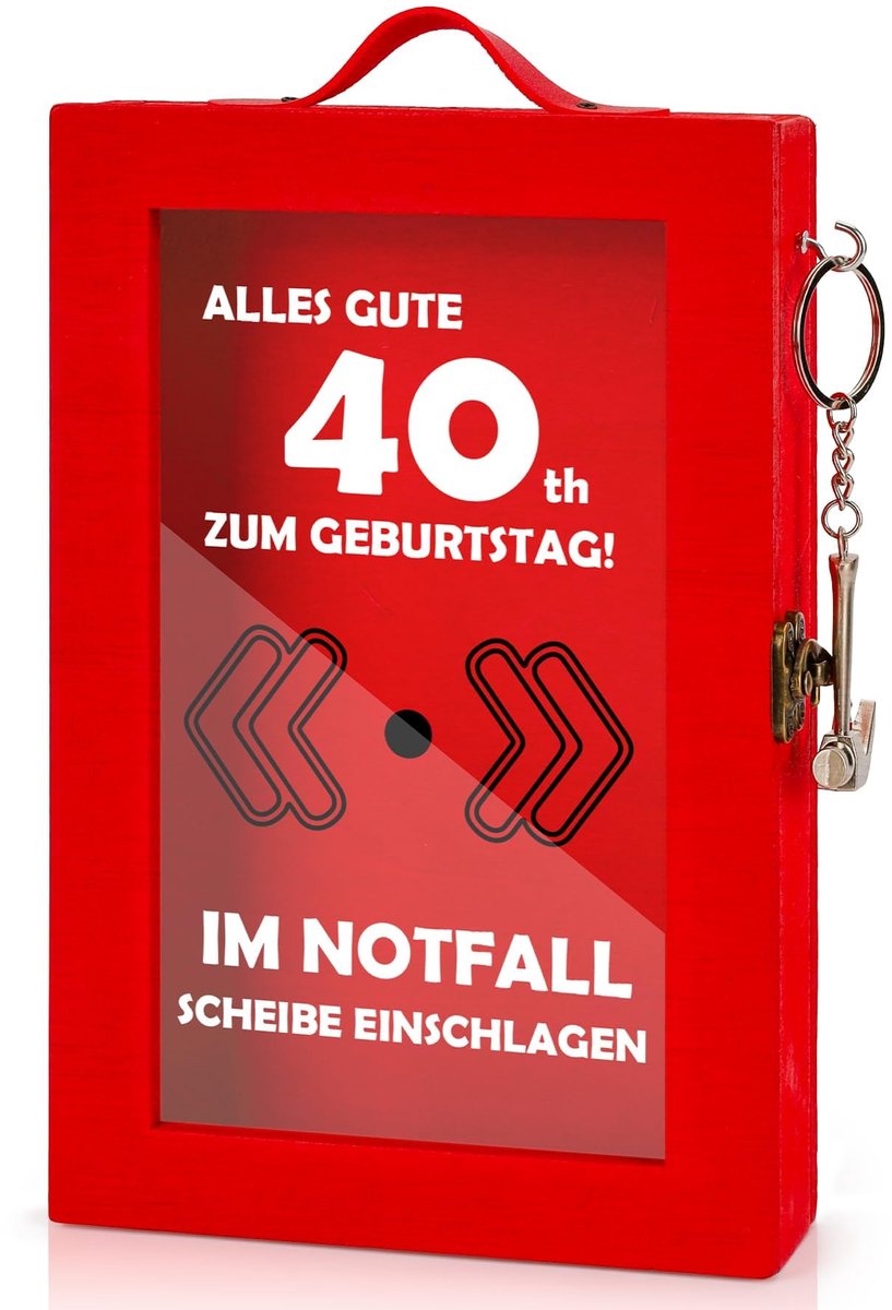 SnelShoppen - CSYY Nooddoos met Hamer - Grappig Cadeau voor Valentijnsdag - Personaliseerbaar - Creatief Brandweercadeau - Ideaal voor Geld en Cadeaub