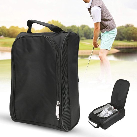 Golf Schoenentas Lichtgewicht Duurzaam Nylon Ademend voor Golf Tennis en Sportaccessoires van Merkloos — afbeelding 3