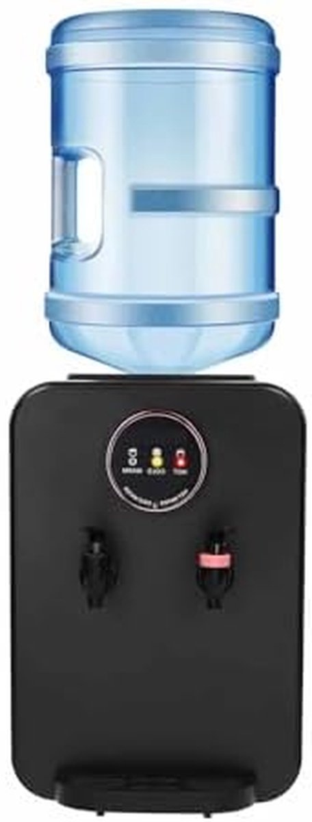 Waterdispenser - Drankkoeler - Hydratatie Thuis - 3 Temperatuurinstellingen - Compact Ontwerp - Zwart