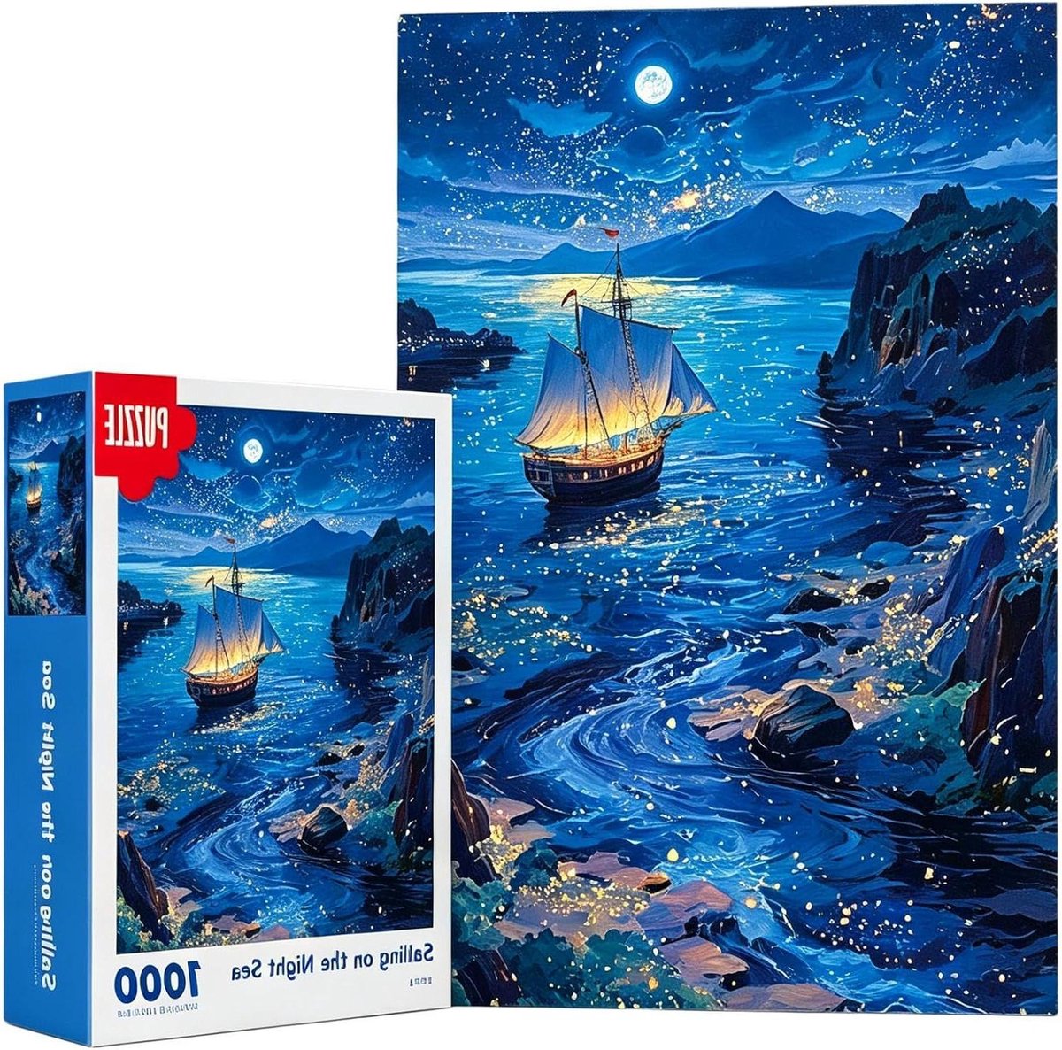 Legpuzzel Volwassenen - Mozaïek Puzzel - Ontspannend Tijdverdrijf - Decoratieve Wandkunst - 1000 Stukjes - Veelkleurig
