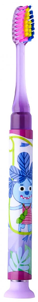 GUM Tandenborstel Tijdschakelaar Licht Junior 6+ 903 (Kleur : Malve)