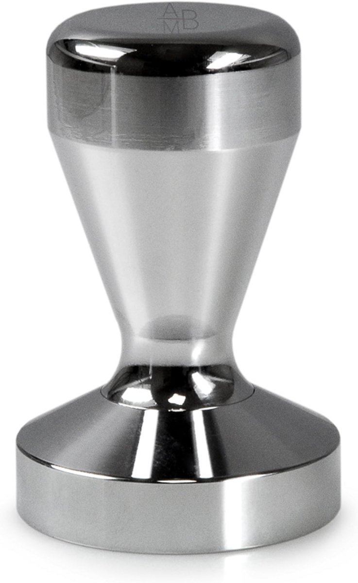Adore Maison Barista Premium Espresso Tamper 58mm - RVS Koffiestamper - Zware Uitvoering - Voor Optimale Extractie & Perfecte Crema - Zilver