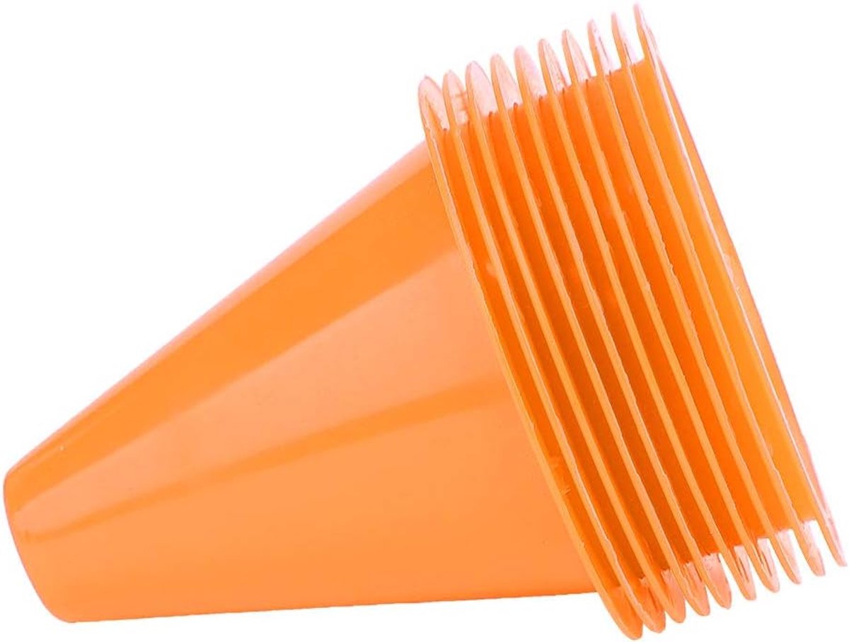 Cone Football, Huairdum voetbaltraining obstakels, 10st voetbal training kegel voetbal barrières plastic marker houder accessoire voor voetbal basketbal sportveld k