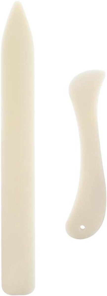 2 stks Wit Papier Bone Folder Ambachten Folding Creasing Tool Papier