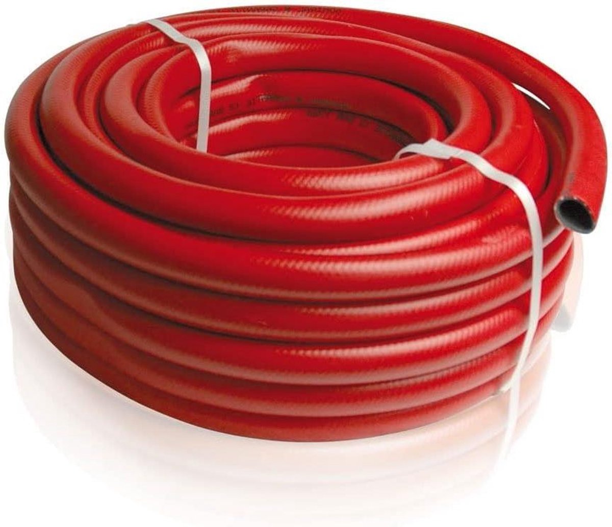 PVC Waterslang - Tuinslang Rubber - Tuin Besproeien - Lichtgewicht en Flexibel - 40 meter 3/4 inch - Rood