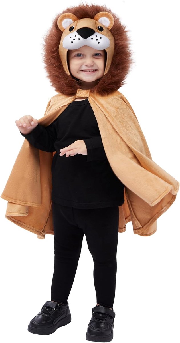 Creations Baby Unisex Leeuwencape Kostuum Baby Unisex Leeuw Cape