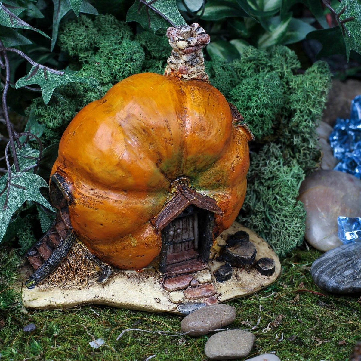 Collection Betoverd verhaal tuin en terrarium pompoen fee huis buiten