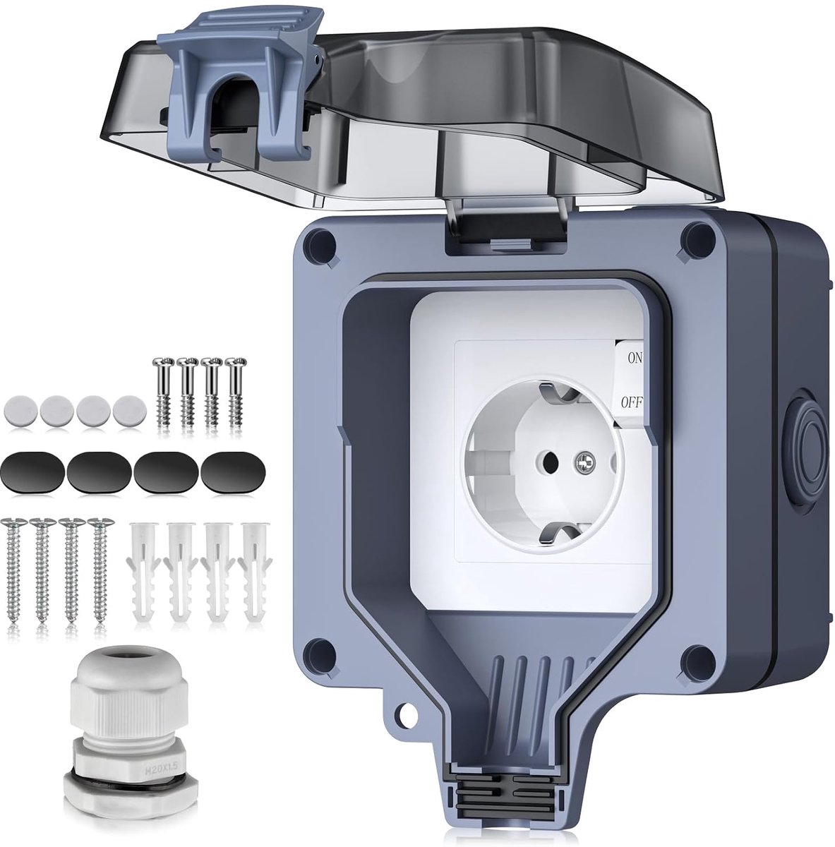 1-Gang Outdoor Socket