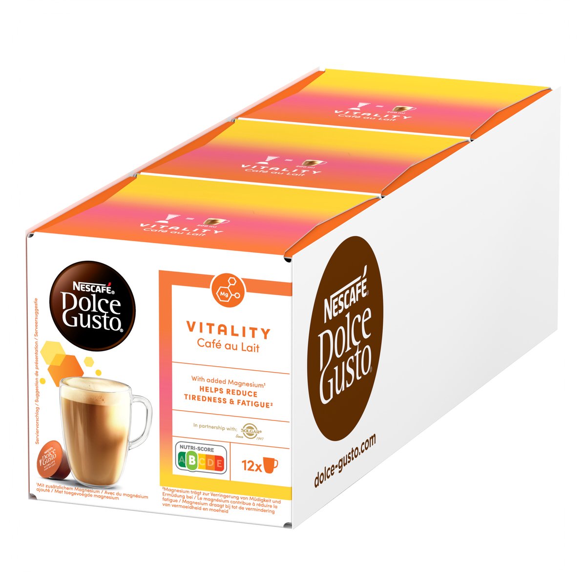 Nescafé Dolce Gusto capsules Café au Lait Vitality - 36 koffiecups voor 36 koppen koffie