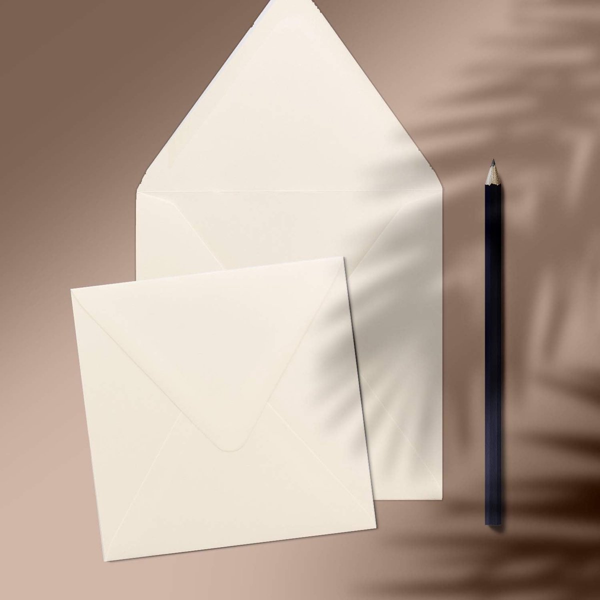 41415C-100 envelop vierkant 15 x 15 cm - crème 100 stuks kwaliteit