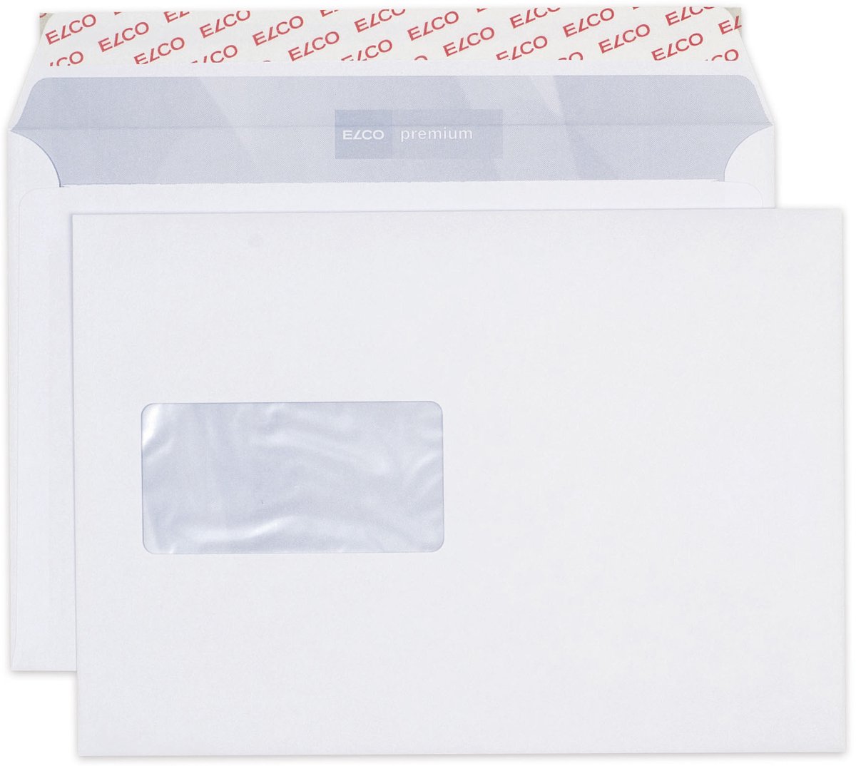 Elco envelop Office FSC C5 100 gram met venster links wit 100 stuks - EO-74537-12