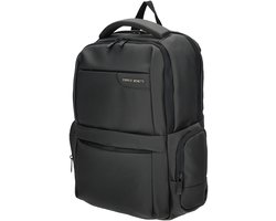 Enrico-Benetti Newport - Sac à dos - Femmes & Hommes - Compartiment pour ordinateur portable 17 pouces - Noir