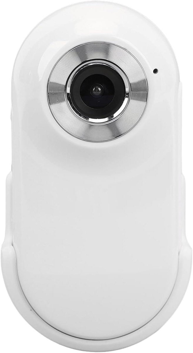 Huisdier Camera Halsband - Honden Camera Tracker - Huisdier Gedrag Opnemen - 130 Graden Groothoeklens - Compact Formaat - Wit