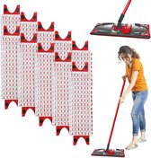 10 chiffons en microfibre compatibles avec les balais Vileda Ultramax XL - Chiffons de nettoyage - Housse de rechange - Housse de balai extra large - Pour tous les sols durs, anti-taches - Lavable - Tampons de balai