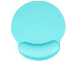 Dailygoods - AOKSUNOVA Muismat met handsteun lichtblauw muismat gel ergonomische muismat met gelkussen