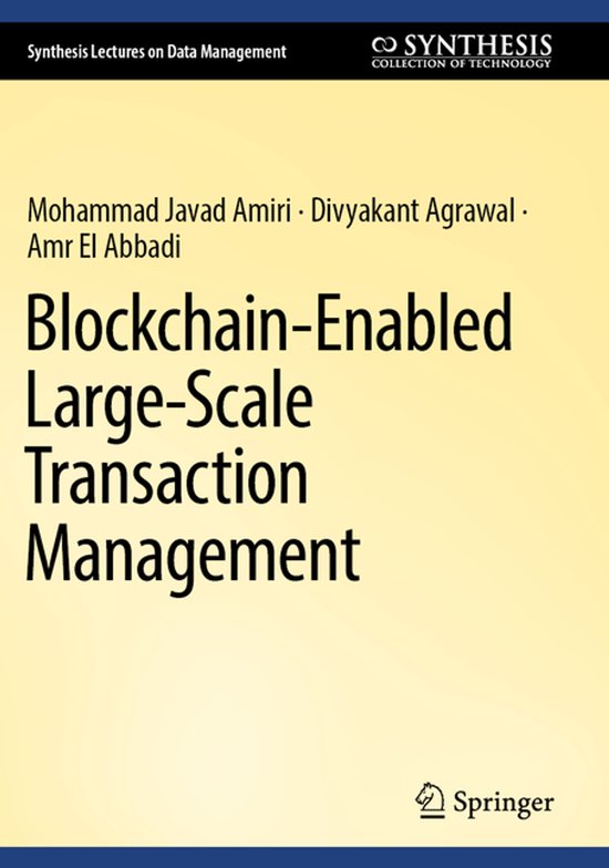Synthesis Lectures on Data Management- Blockchain-Enabled La ... - cover