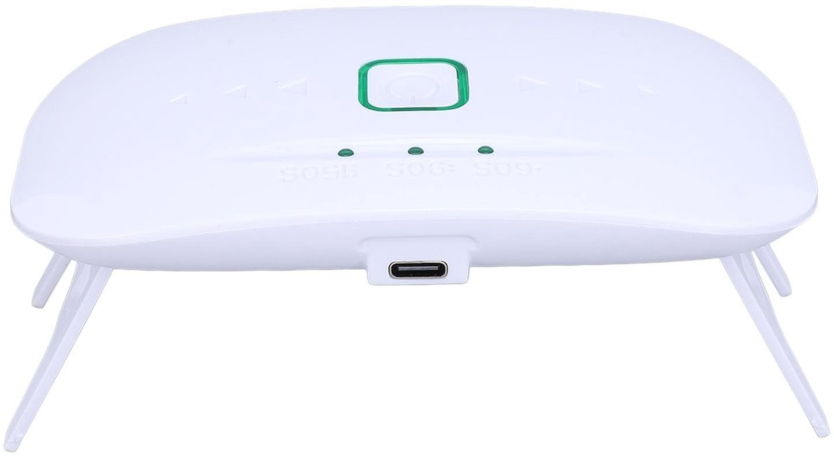 Dailygoods- UV-lamp Sneller uitharden - Draagbaar - Dubbele lichtbron - Voor ambachten - Oogbescherming - Efficiënt hulpmiddel - Harslamp