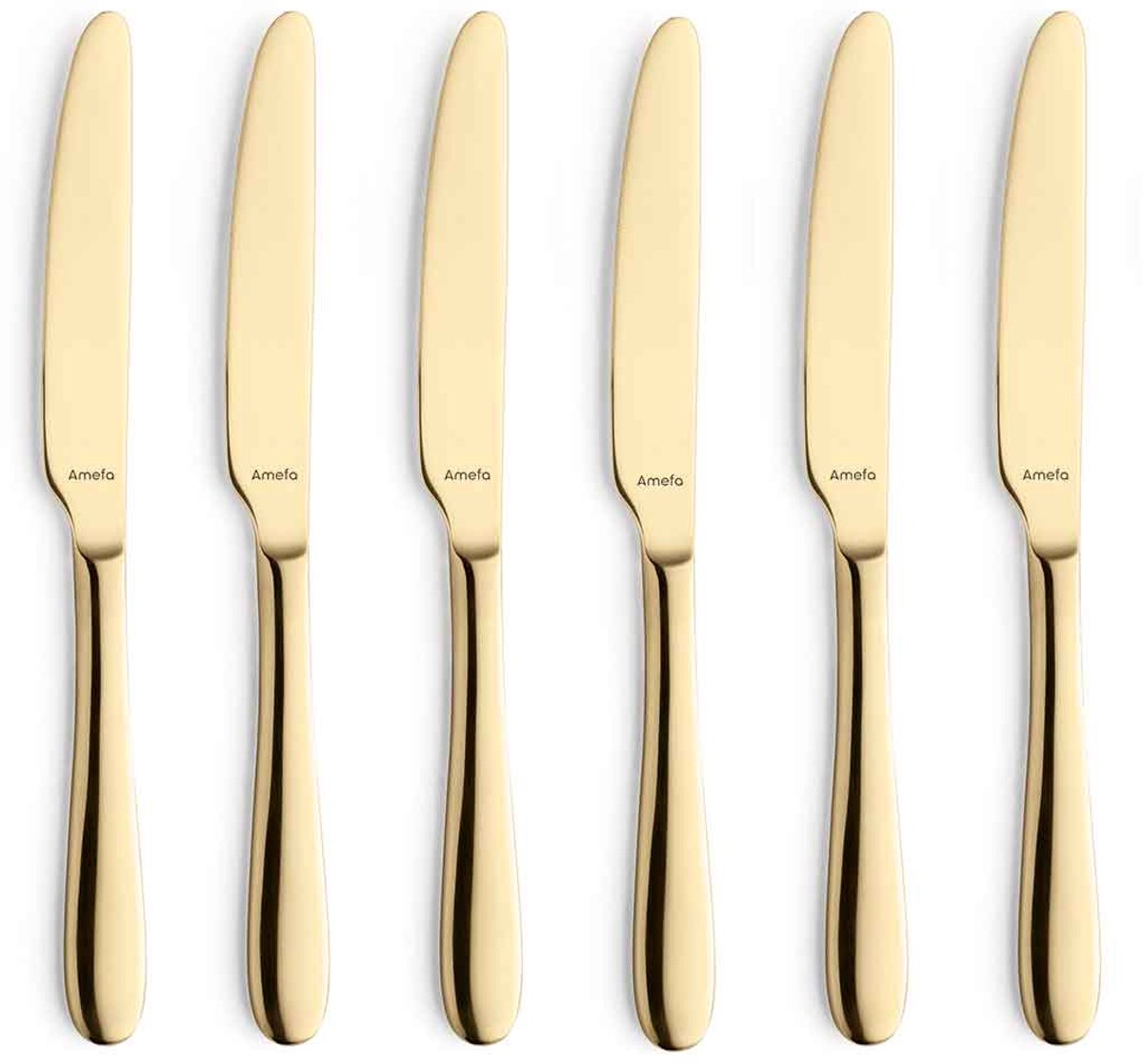 Amefa Horeca Oxford Pvd Tafelmes Goud Set 6