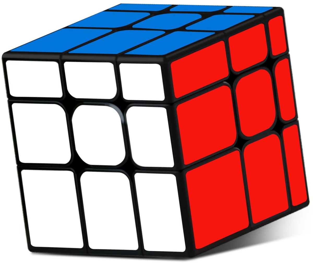 Spiegel cube zonder stickers snelheid kubus-wit