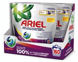 Ariel Professional Color Wascapsules 2 x 80 Stuks - 160 Wasbeurten - Voordeelverpakking
