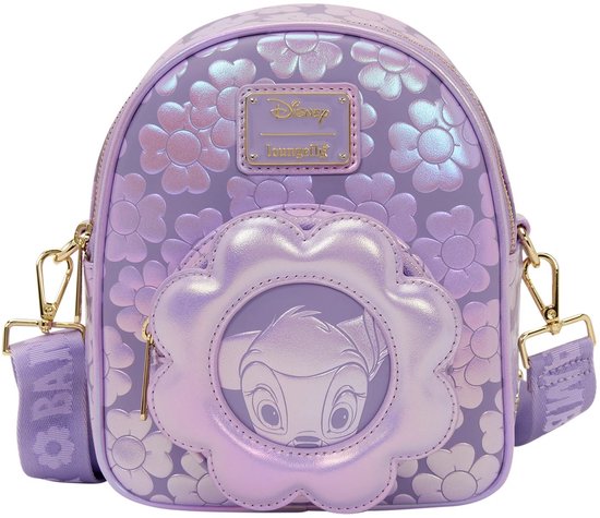 Loungefly - Disney Bambi – Iriserende Loungefly Mini Backpack & Crossbody Bag – Convertible