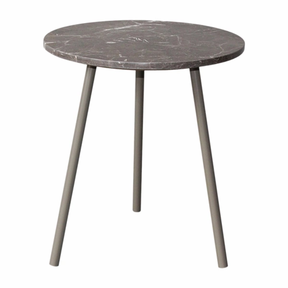 by fonQ Vein Bijzettafel H51 x Ø45 cm - Bruin