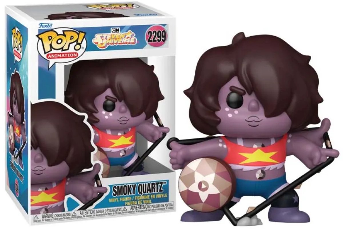 Steven Universe POP! Animation Vinyl Figure Smoky Quartz 9 cm