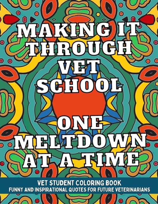 Vet Student Coloring Book - cover