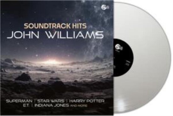 Gouden vinylplaat met 'Soundtrack Hits John Williams' erop. Bevat nummers van Superman, Star Wars, Harry Potter, E.T., Indiana Jones en meer.