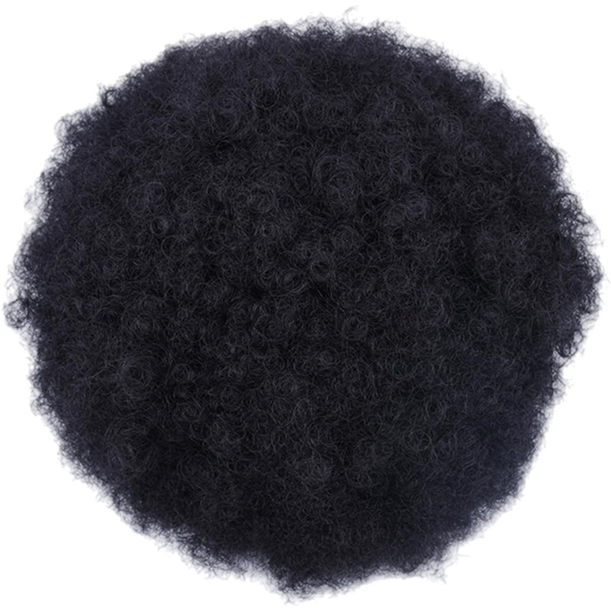 Dailygoods- Paardenstaart Zwart - Synthetische Haarstuk - 8 Inch - Clip-in - Verstelbaar Trekkoord - Lichtgewicht 70 g