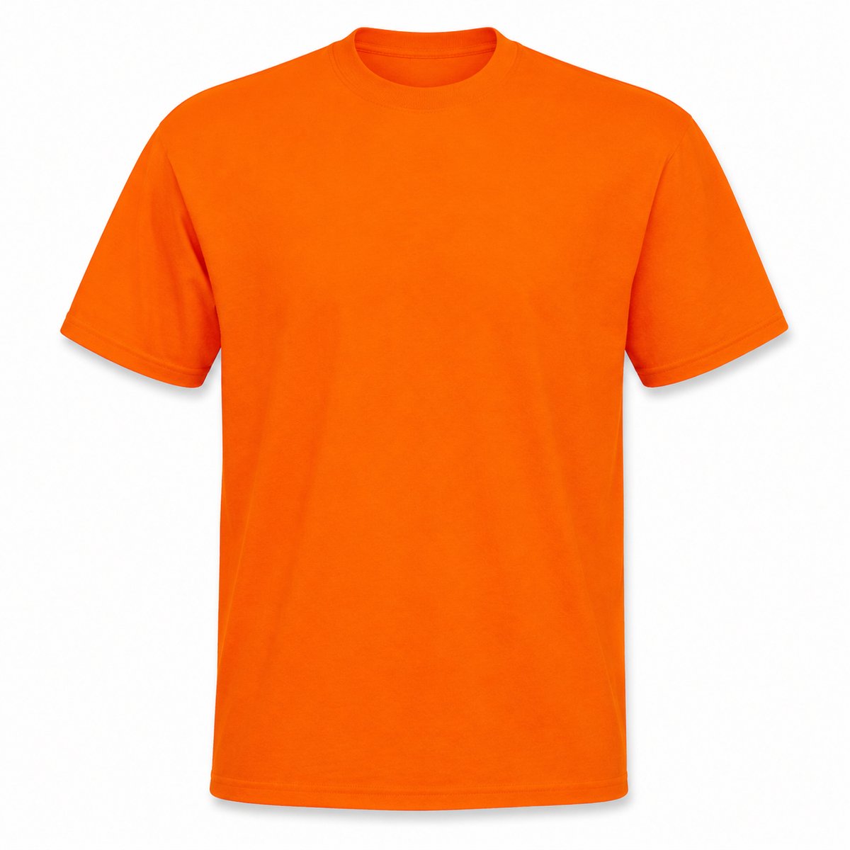 T-shirt Heren – – Basic Katoenen Shirt – Korte Mouw – Casual – Koningsdag Festival Oranje